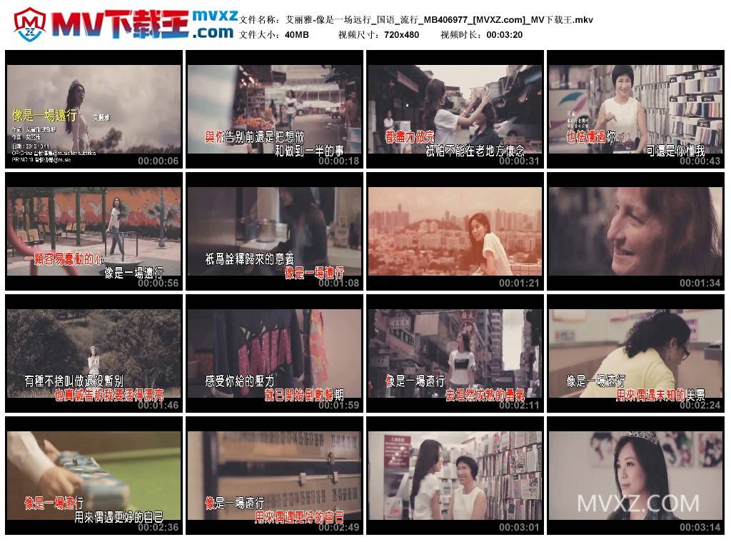 艾丽雅-像是一场远行_国语_流行_MB406977